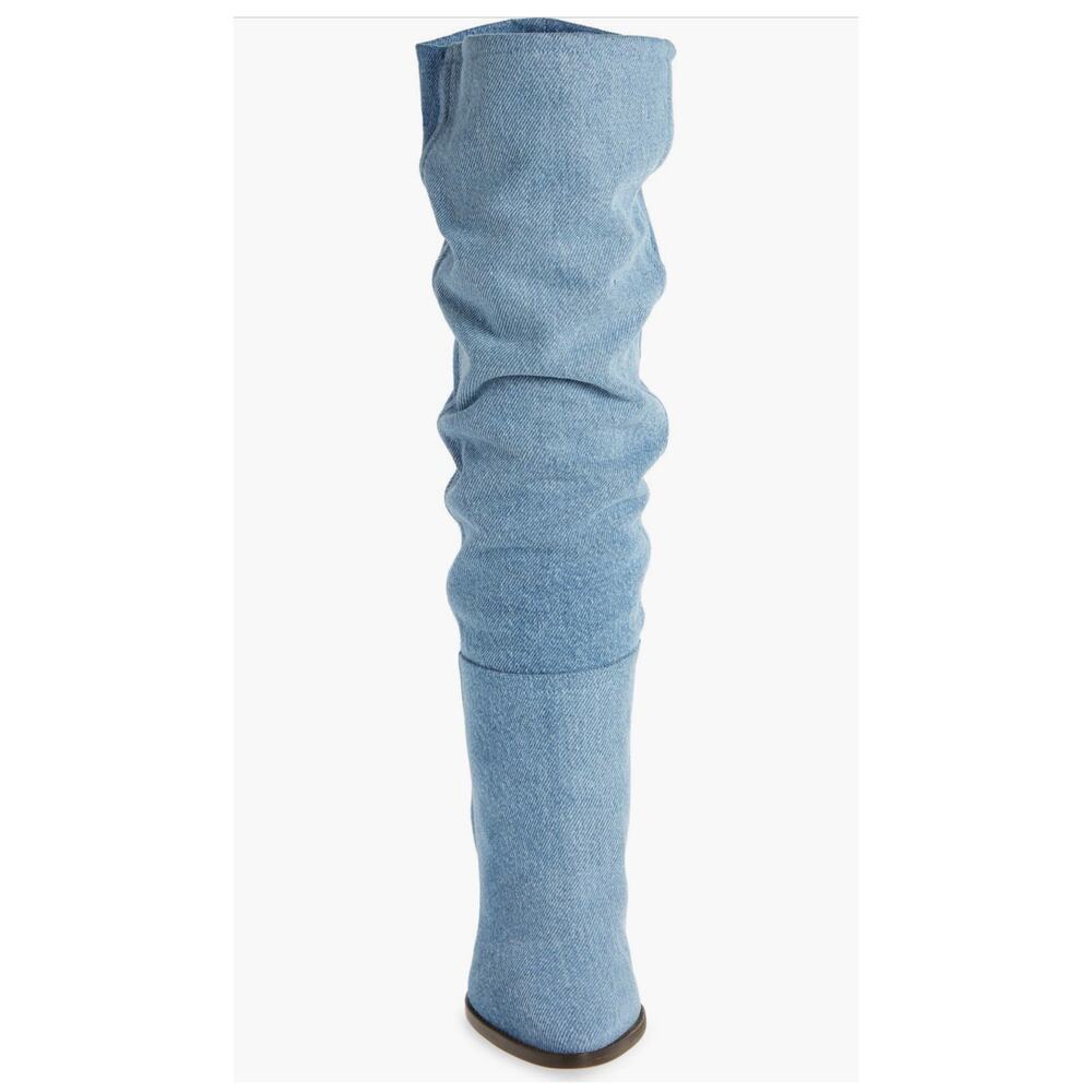Isabel Marant blue jeans boots for women size 10